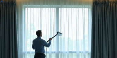 Commercial drapes cleaning service sippy-downs hotels offices