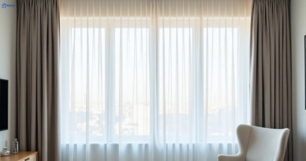 Restored vibrant drapes in sippy-downs QLD after Matty Curtain Cleaning